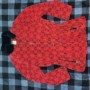 Vintage. Made in USA. Duffel Outdoor. Full-zip fleece. Like-new.  Women's M